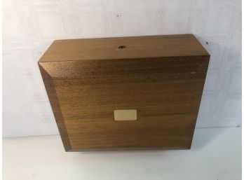 Walnut Lined Wood Humidor