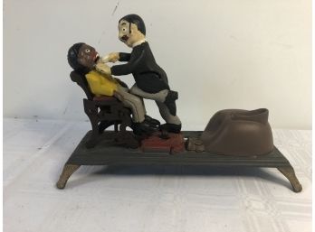 Cast Iron Dentist Bank