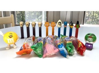 Collection Of Vintage Pez Dispensers