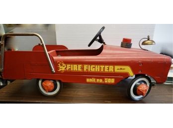 Vintage AMF Fire Fighter Pedal Car