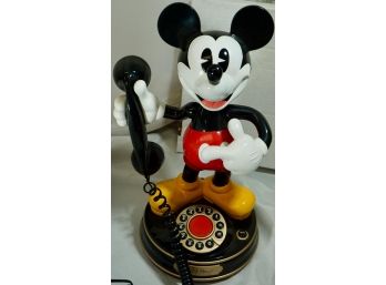 Mickey Mouse Telephone-' World's First Animated Talking Telephone'