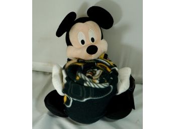 Mickey Mouse NHL Boston Bruins Hugger W/ Fan Blanket