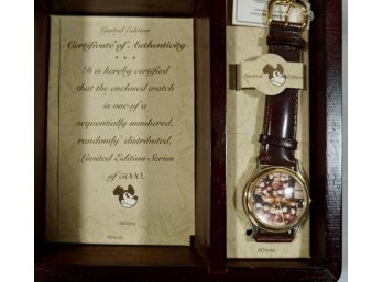 Charlotte Clark Limited Edition  Walt Disney Mickey Mouse Watch