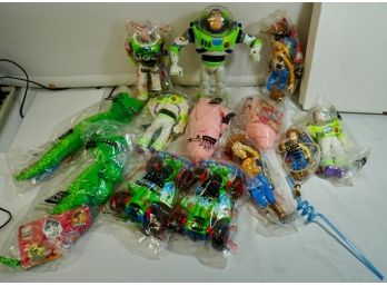 Toy Story Lot- Buzz Lightyear-12 Burger King Toy Story Dolls