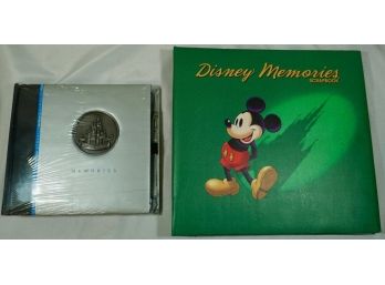 2 Walt Disney World Scrap/ Memories Books