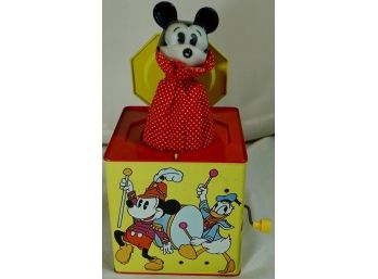 2 Mickey Mouse Jack In The Boxes