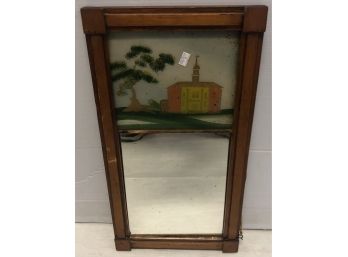 19th Century Two Part Mirror