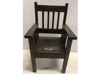 Mission Oak Childs Chair