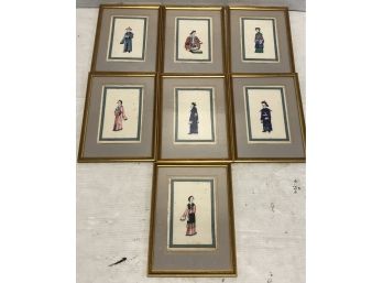 Seven Oriental Prints