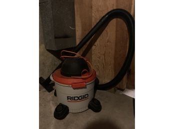 Almost New RIDGID Shop Vac