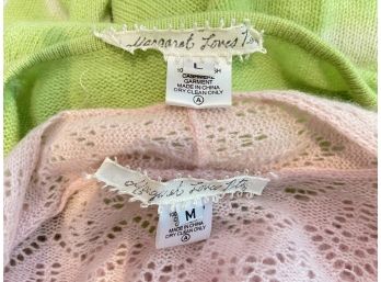 A Pair Of Margaret Loves Peter Cashmere Twinsets