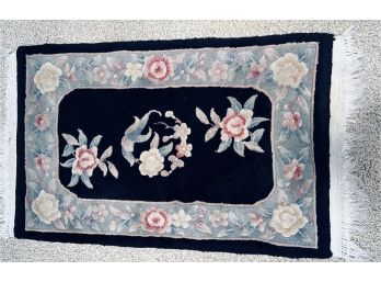 Vintage Plush Small Wool Area Rug