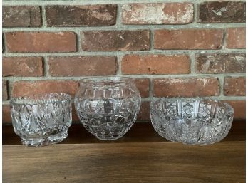 Vintage Cut Crystal Lot