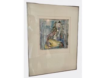 1985 'The Woman' By Mikloa Pogany  20' X 27.5'