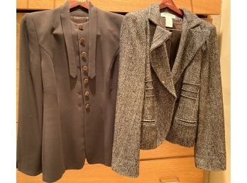 A Pair Of Women's Blazers Sonia Rykiel And Georgio Armani