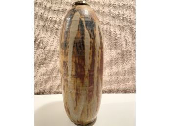 Vintage Signed Hand Thrown Studio Pottery Vase