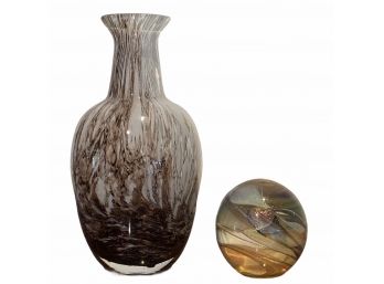 Art Studio Paperweight & Vase