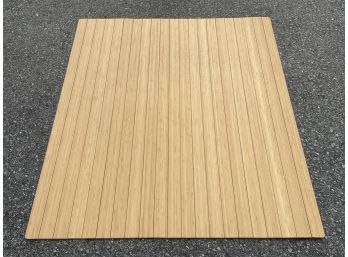 A Bamboo Office Chair Mat