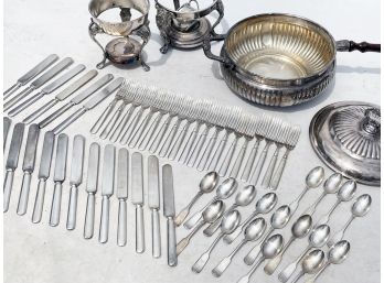 Vintage Rogers Brothers Silverware Service And More