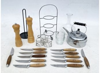 Luxury Kitchen -  Kettle, Steak Knives, And More