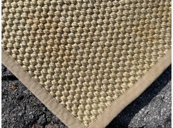 A Large Sisal Rug