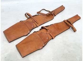 A Pair Of Leather Long Gun Holsters (2 Of 2)