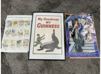 Guiness And Grateful Dead Posters