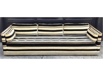 Amazing SELIG Showcase MID CENTURY MODERN Velvet Sofa