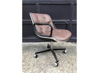 CHARLES POLLOCK Chair For KNOLL MID CENTURY MODERN B