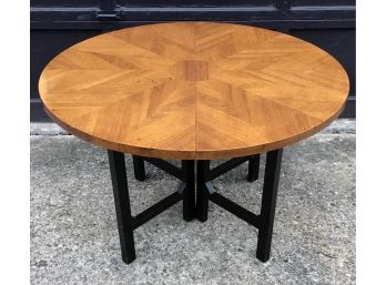 Vintage MID CENTURY MODERN Dining Table By LANE With One Leaf