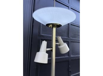 MID CENTURY MODERN Vintage LIGHTOLIER Lytespan Tension Pole Lamp