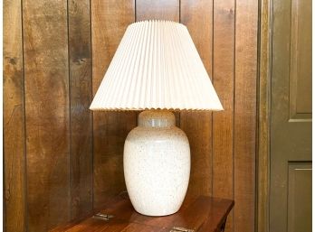 A Ceramic Lamp