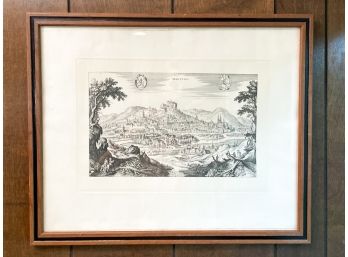 A Vintage European Etching