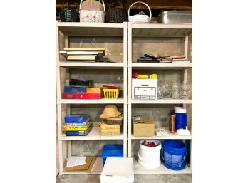 Basement Assortment - Shelves And Contents