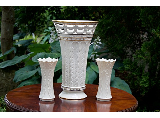 Three Wonderful Lenox Vases