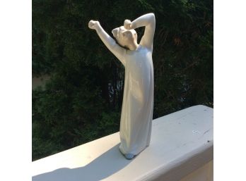 Lladro Figurine 'Boy Yawning'