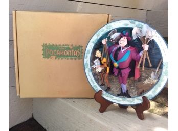 Disney's Pocahontas Collectors Plate Titled 'Mine, Mine, Mine'