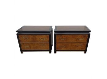 MCM Raymond K. Sobota For The Chin Hua Collection By Century Furniture, Pair Of Nightstands.