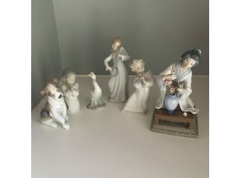 Collection Of (6) Lladro Figurines.