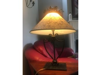 Metal Base Table Lamp