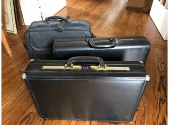 3 Briefcases - 2 Fine Quality Leather, One Workhorse - Ventura