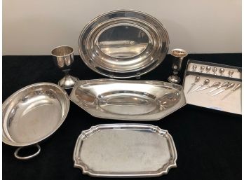 Sterling Silver Platters And More - Total Weighable - 900grams