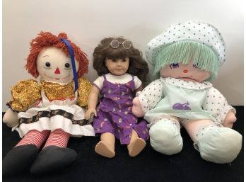 American Girl Doll And Her Friends Raggedy Ann And Nancy