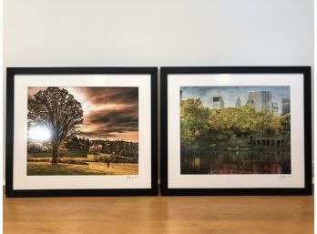 Signed, Framed, Matted Photographs By Richard James