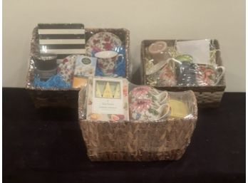 6 Custom Gift Baskets - See Both Photos