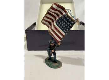 1999 Britain By Ertl 17156 24th Michigan -- Iron Brigade Flagbearer