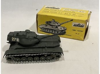 Vintage Solide M-47 'patton' Tank