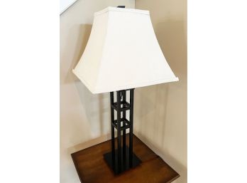 Black Wrought Iron Modern Design Lamp