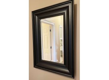 Pottery Barn Thick Framed Brown/Black Mirror