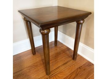 Square Small Wooden Side Table